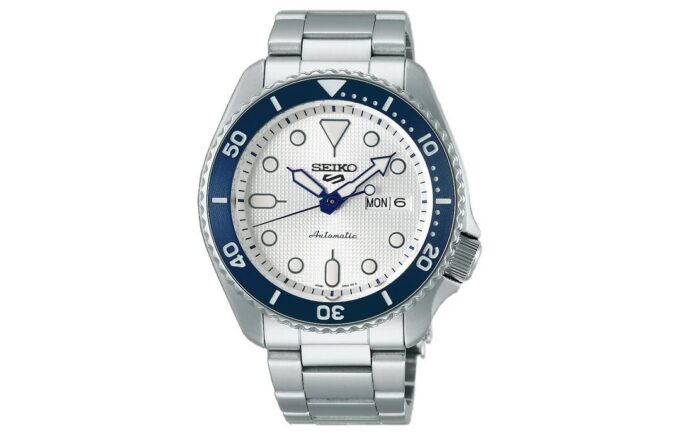 5 Sports-serien Seiko 140-års jubilæums limited edition 4R36 automatisk urværk 42,5 mm ur