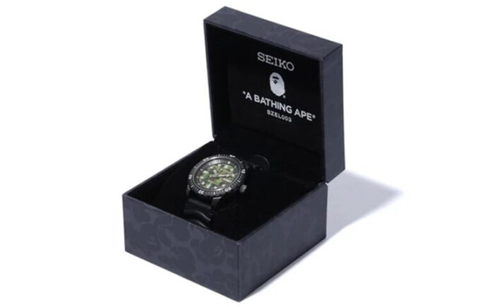 BAPE X Seiko MEKANISK DYKKERUR Crossover