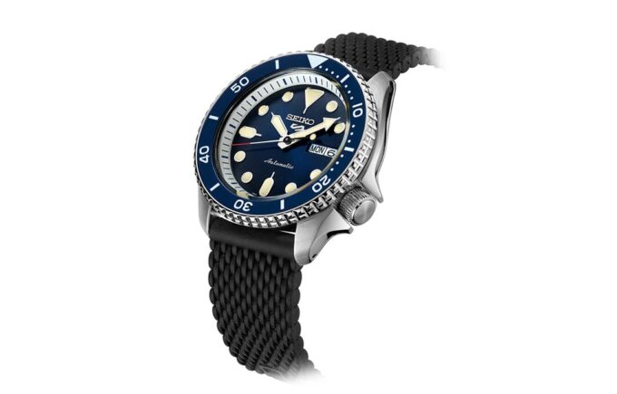 Nr. 5 Sports Ocean Blue mekanisk Ocean Blue-ur
