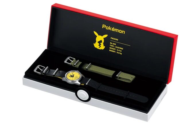 Pokémon Pikachu Crossover Limited-ur, gul og sort