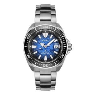 Prospex-serien mekanisk ur med safirglas, Warrior Gradient Blue Steel Strip, vandtæt ned til 200 meter