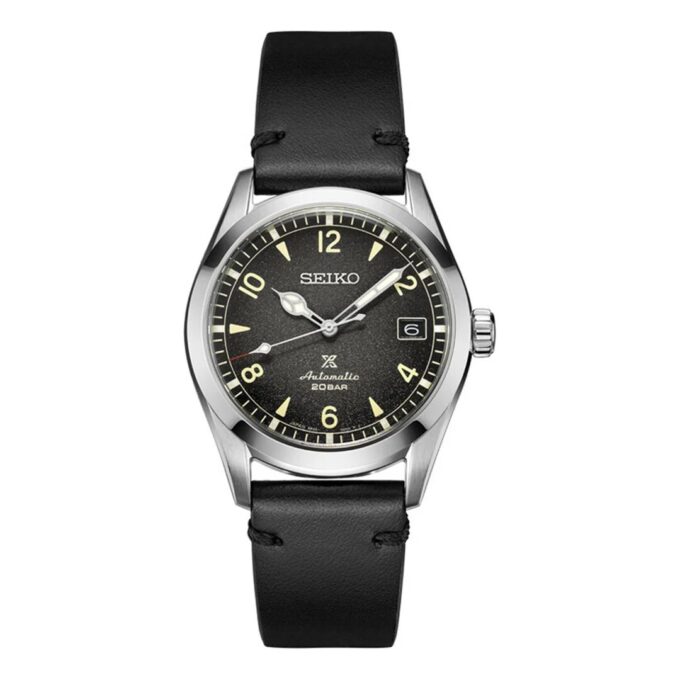 Seiko Prospex Alpinist analogt ur “Black Silver”