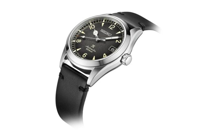 Seiko Prospex Alpinist analogt ur “Black Silver”