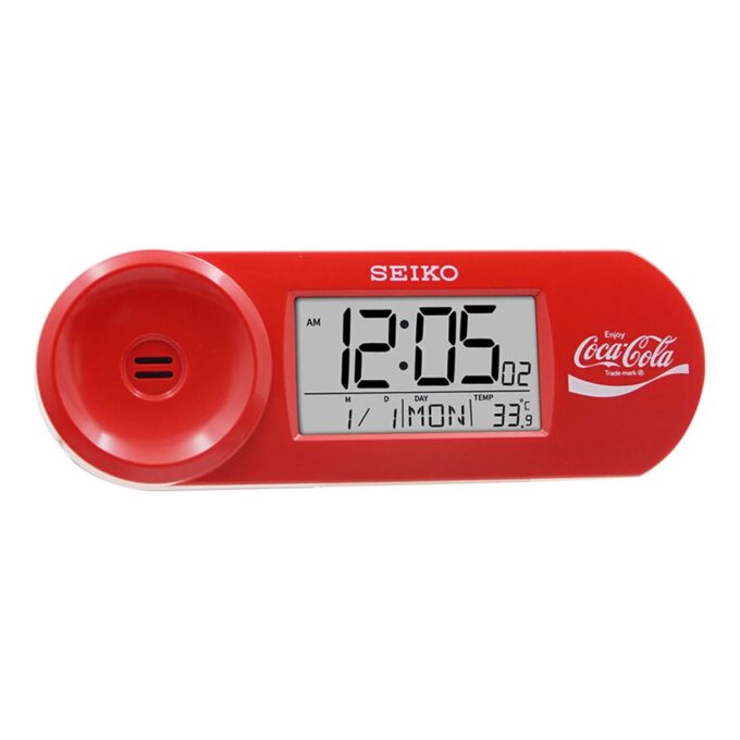 Seiko x Coca Cola elektronisk ur, rødt