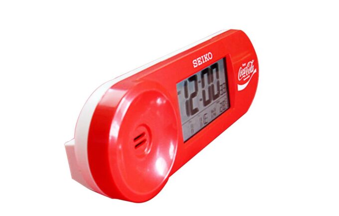 Seiko x Coca Cola elektronisk ur, rødt