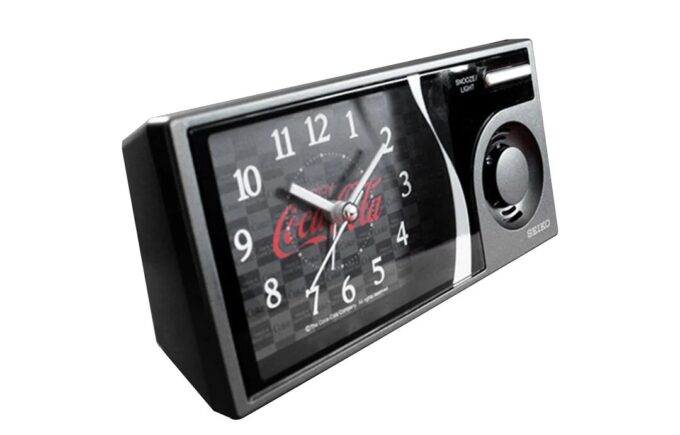 Seiko x Coca Cola Mute Music Vækkeur Sort/Grå