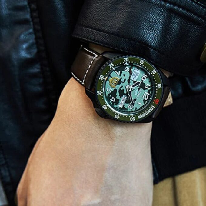 Vandtæt GUILE Mechanical Grøn Camouflage / Khaki